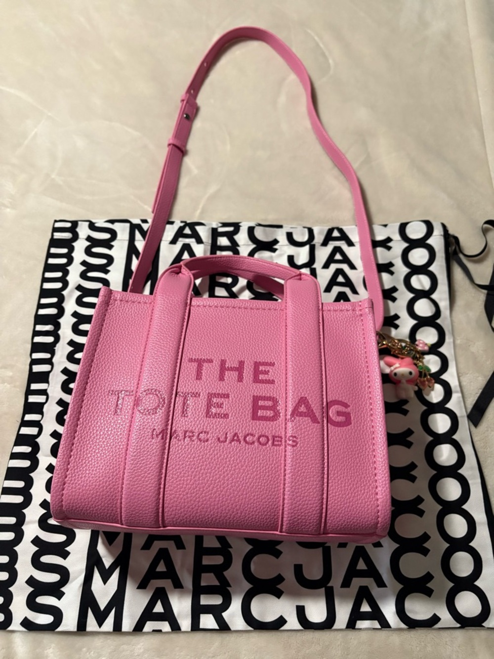 Marc Jacobs Pink The Tote Bag Mini Top-Handle & Shoulder Strap
